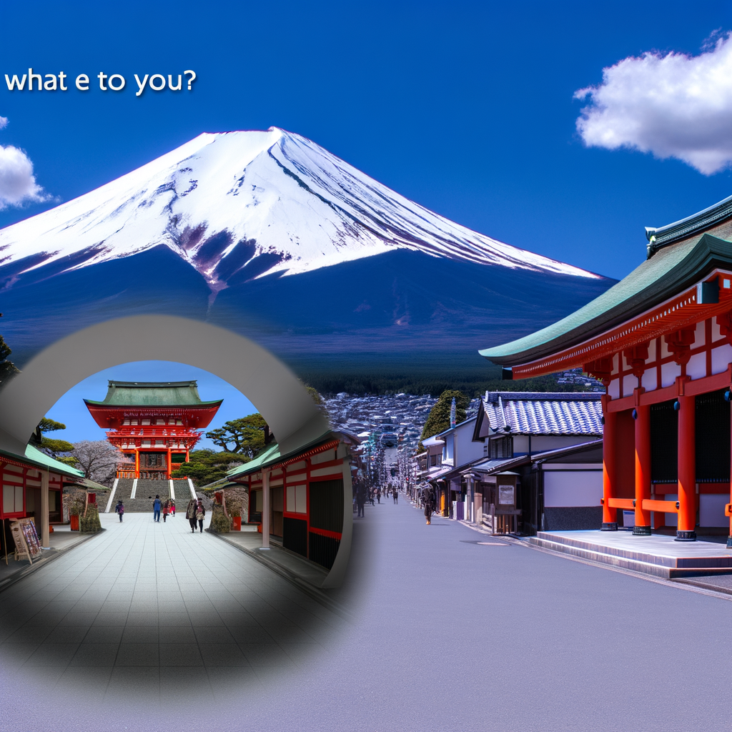 Descubriendo Japón: El encanto de Japona y el majestuoso Monte Fuji