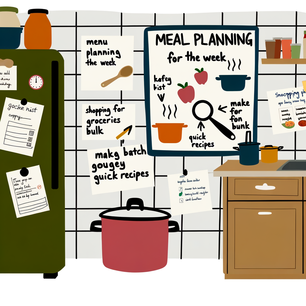 Meal Planning and Batch Cooking for the American Home Chef