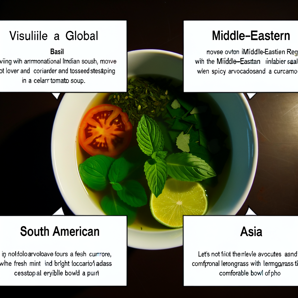 Exploring International Flavors Through the Use of Herbs