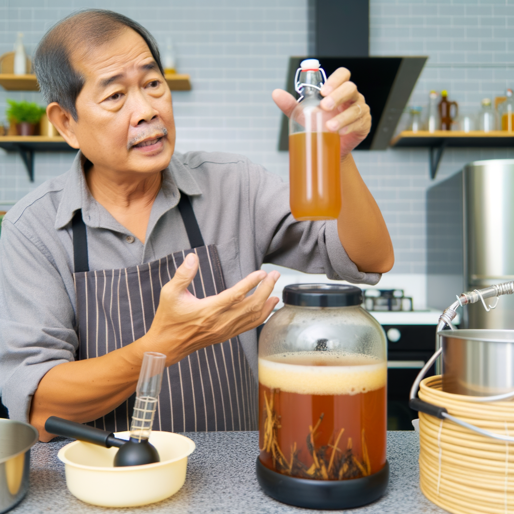 Home Brewing: The Art of Making Kombucha