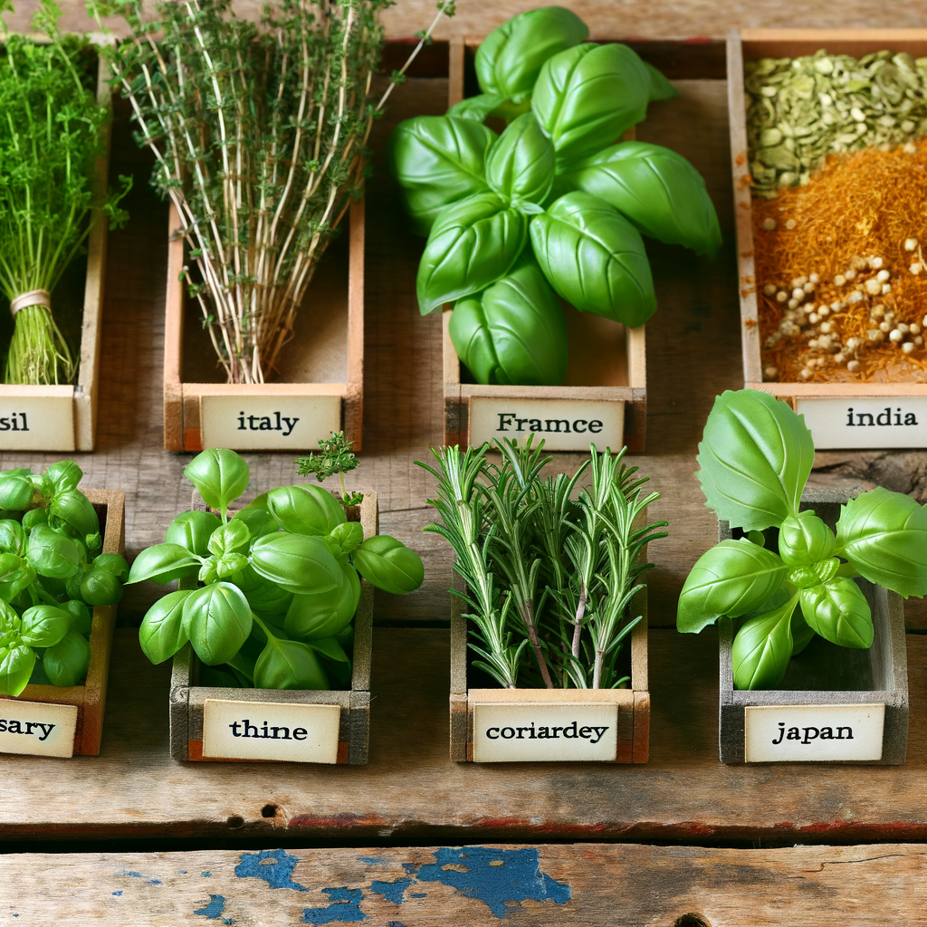 International Flavors: A Culinary Journey Through the World of Herbs