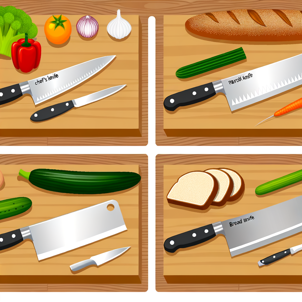 Kitchen Tools: A Guide to Knives