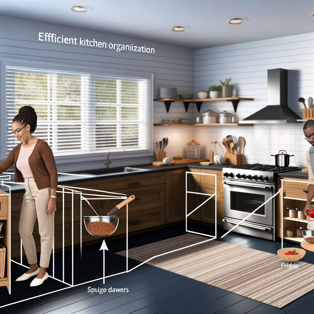 Efficient Layouts for Kitchen Organization