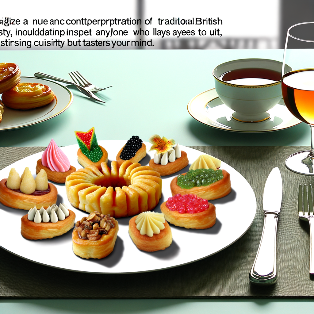 Modern Interpretations of Traditional British Pastries