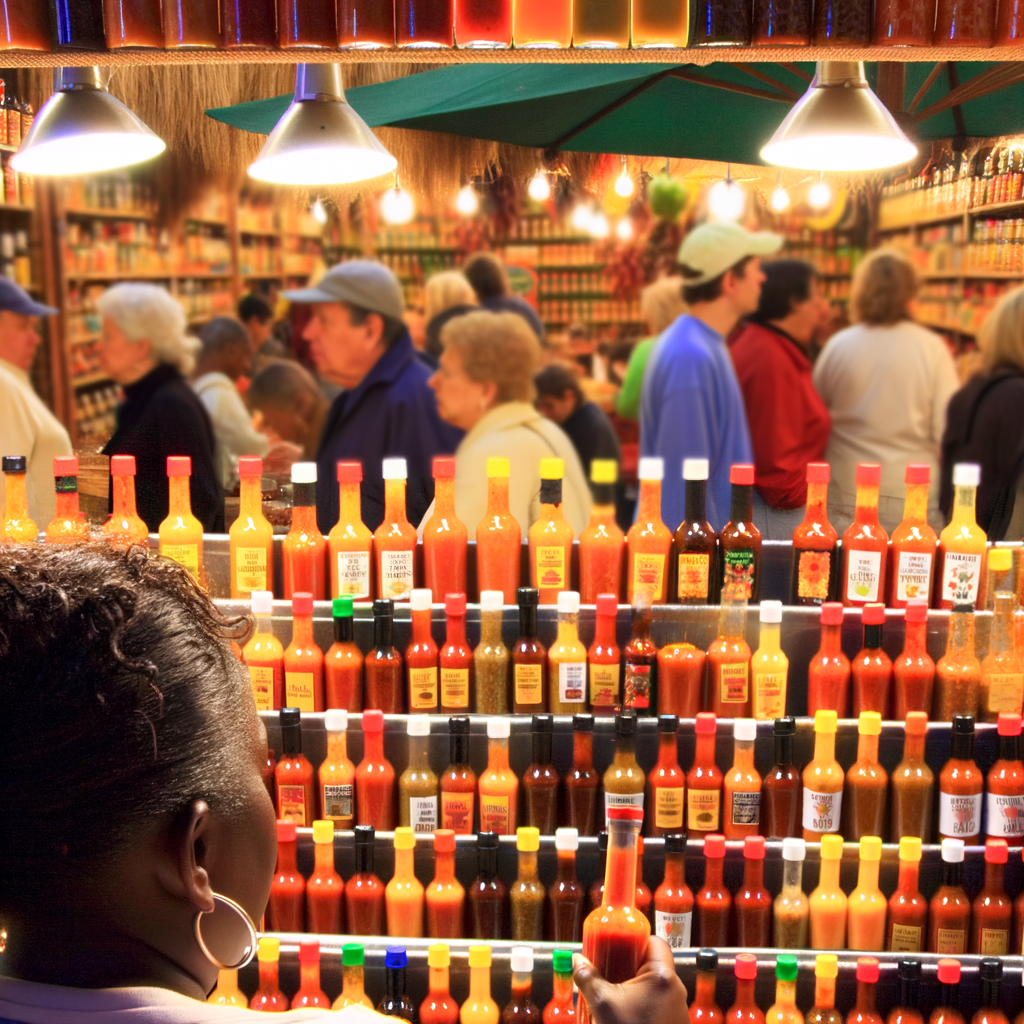 Spicy Delights: The Hot Sauce Craze Sweeping America