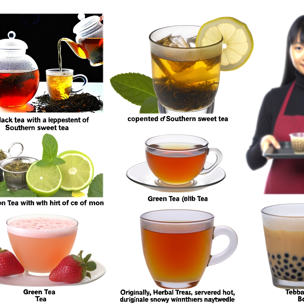 The Diversity of Tea in American Cuisine