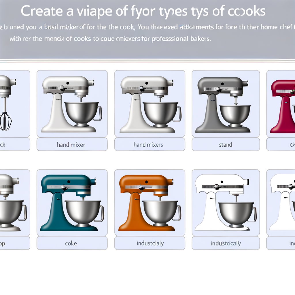 The Essential Guide to Kitchen Mixers: A Chef’s Perspective