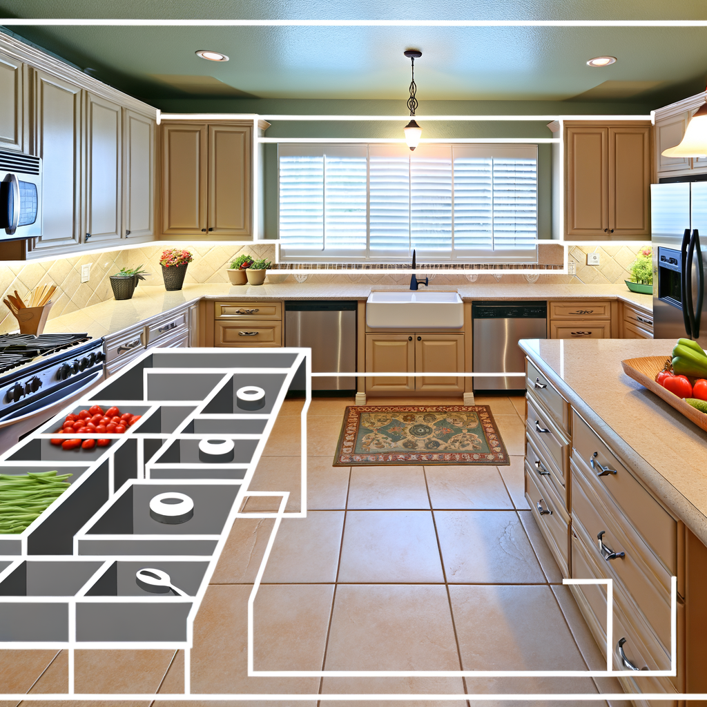 Efficient Kitchen Layouts for Optimal Organization