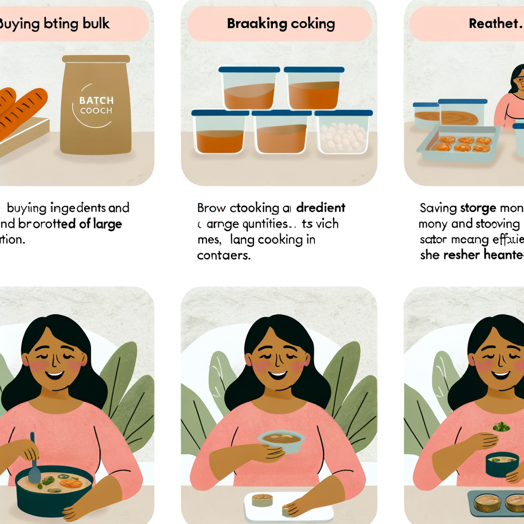 Meal Planning: How to Save Time and Money with Batch Cooking