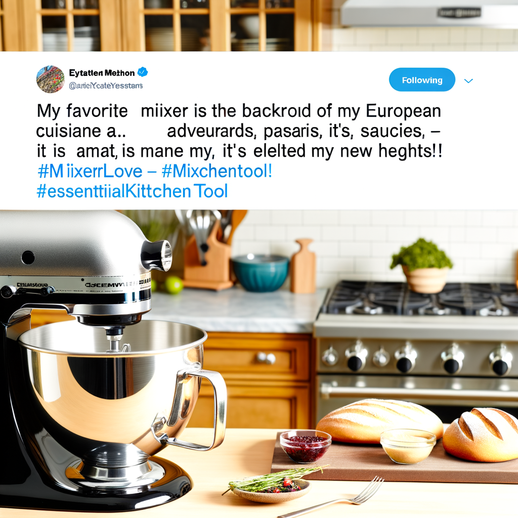 The Ultimate Guide to Mixers: A Must-Have Kitchen Tool for Any European Home Cook