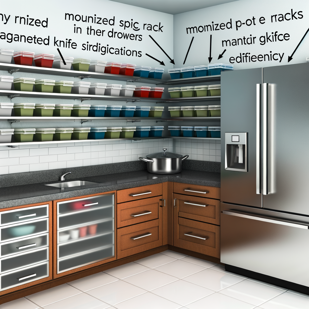 Kitchen Organization: Maximizing Space with Efficient Storage Solutions