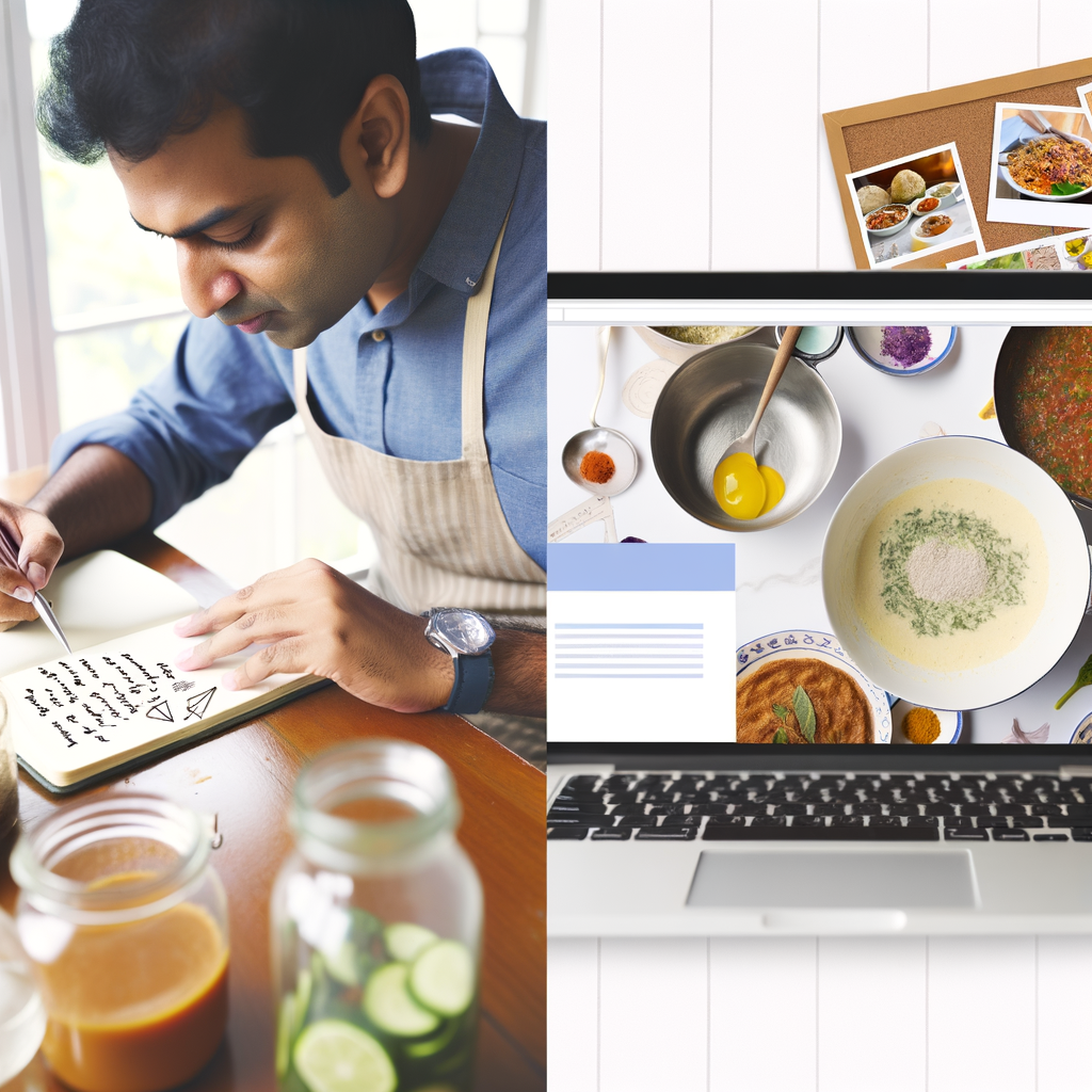 The Art of Food Blogging: A Guide to Recipe Development