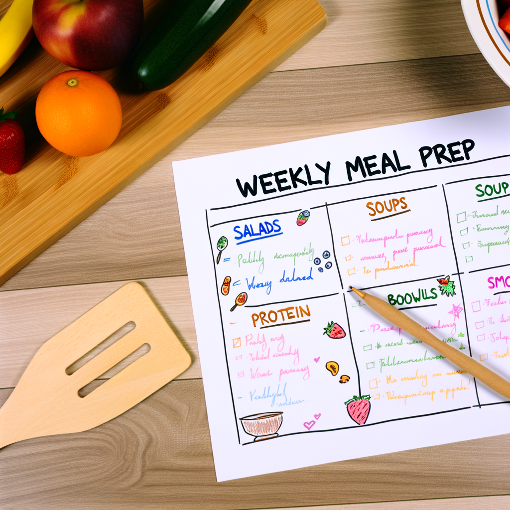 Mastering Meal Planning: A Guide to Weekly Meal Prep