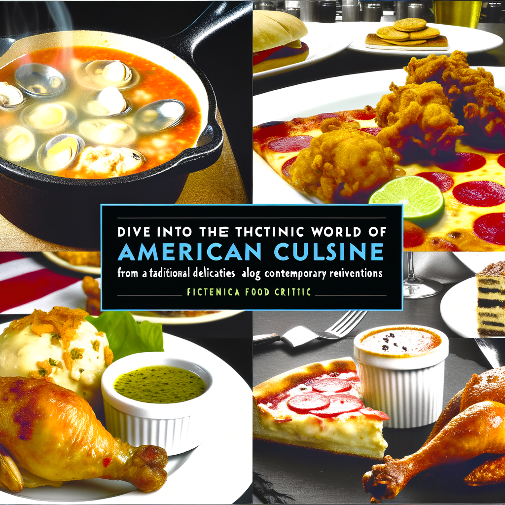 Exploring American Culinary Traditions: A Modern Perspective by Food Critic Daniel Lee