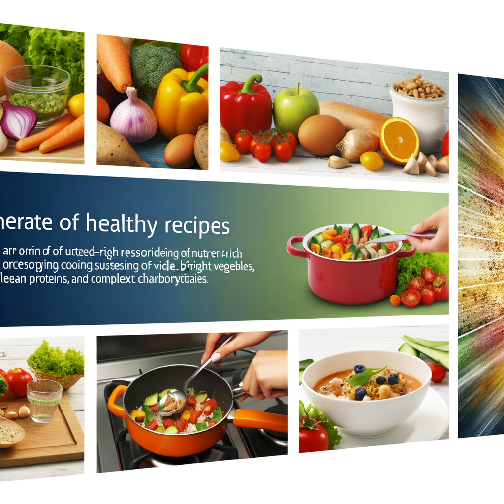 Healthy Cooking: Focusing on Nutrient-Rich Recipes